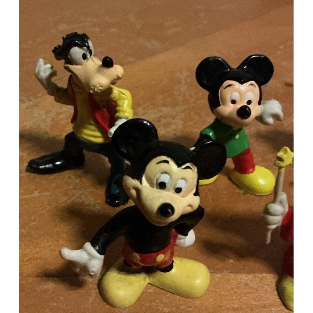 Small Lot Of 9 Disney‎ PVC Figures, Mickey Mouse, Donald Duck, Goofy, Tallest 3" - Picture 5 of 13